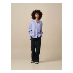 Bellerose Blouse Gorky Stripe - Women's Collection | Blue 11 Bellerose Blouse Gorky Stripe - Women's Collection | Blue -Trend Luxer Sales Store blouse gorky stripe women s collection 1 3