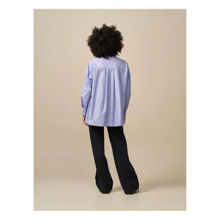 Bellerose Blouse Gorky Stripe - Women's Collection | Blue 6 Bellerose Blouse Gorky Stripe - Women's Collection | Blue - Image 6