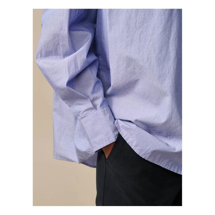 Bellerose Blouse Gorky Stripe - Women's Collection | Blue 7 Bellerose Blouse Gorky Stripe - Women's Collection | Blue - Image 7