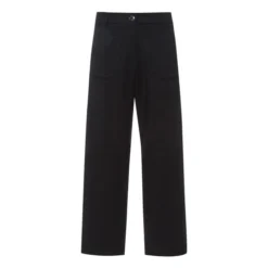 Hudkin Gabardine Trousers | Black