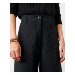 Hudkin Gabardine Trousers | Black -Trend Luxer Sales Store hudkin gabardine trousers 3