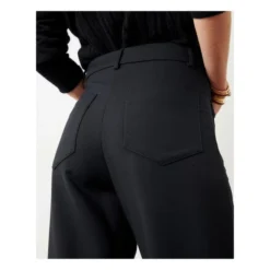 Hudkin Gabardine Trousers | Black -Trend Luxer Sales Store hudkin gabardine trousers 4