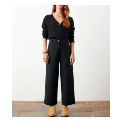 Hudkin Gabardine Trousers | Black -Trend Luxer Sales Store hudkin gabardine trousers 6