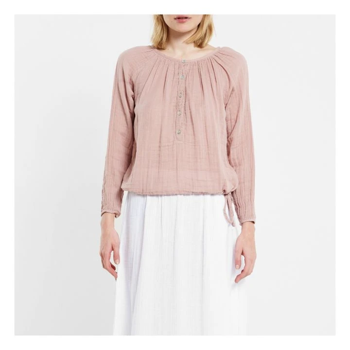Naia Long Sleeve Blouse - Women's Collection Dusty Pink | Dusty Pink S007 3 Naia Long Sleeve Blouse - Women's Collection Dusty Pink | Dusty Pink S007 - Image 3