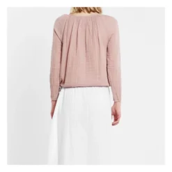 Naia Long Sleeve Blouse - Women's Collection Dusty Pink | Dusty Pink S007 9 Naia Long Sleeve Blouse - Women's Collection Dusty Pink | Dusty Pink S007 -Trend Luxer Sales Store naia long sleeve blouse women s collection dusty pink 3