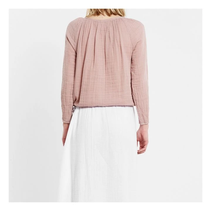 Naia Long Sleeve Blouse - Women's Collection Dusty Pink | Dusty Pink S007 4 Naia Long Sleeve Blouse - Women's Collection Dusty Pink | Dusty Pink S007 - Image 4