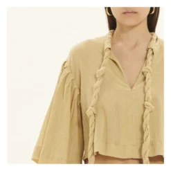 Kite Blouse | Sand -Trend Luxer Sales Store unnamed file 1009