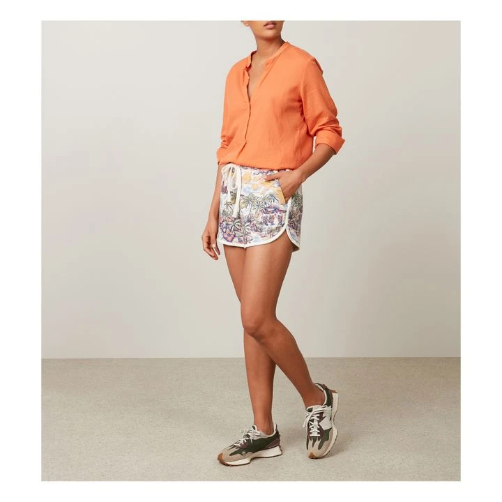 Hartford Carta Blouse | Orange 2 Hartford Carta Blouse | Orange - Image 2