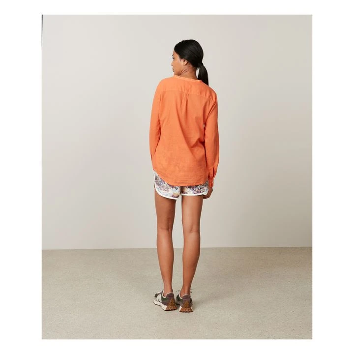 Hartford Carta Blouse | Orange 6 Hartford Carta Blouse | Orange - Image 6