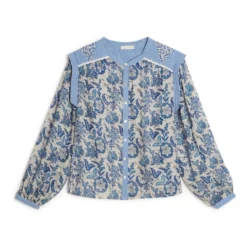 Louise Misha Jane Blouse | Blue