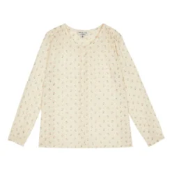 Floral Crepe Blouse - Women’s Collection | Ecru