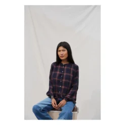 Let It Be Nursing Blouse | Blue -Trend Luxer Sales Store unnamed file 1053