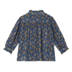 Floral Blouse | Blue -Trend Luxer Sales Store unnamed file 1064