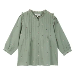 Apple Embroidered Blouse - Women’s Collection | Sage