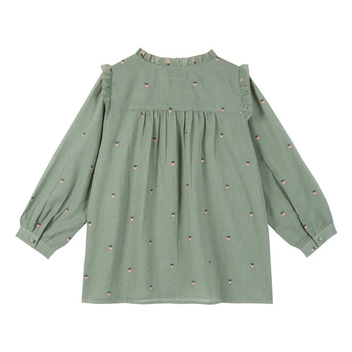 Apple Embroidered Blouse - Women’s Collection | Sage 2 Apple Embroidered Blouse - Women’s Collection | Sage - Image 2