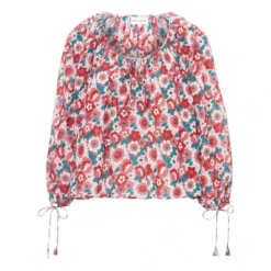 ANTIK BATIK Blossom Blouse | Red