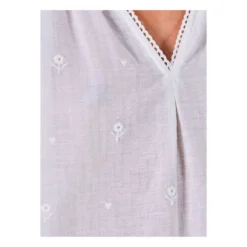 Albi Embroidered Blouse | White -Trend Luxer Sales Store unnamed file 1090