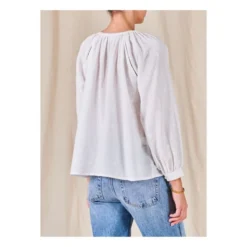 Albi Embroidered Blouse | White -Trend Luxer Sales Store unnamed file 1092