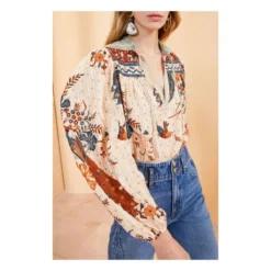 ULLA JOHNSON Rana Blouse | Rust 9 ULLA JOHNSON Rana Blouse | Rust -Trend Luxer Sales Store unnamed file 1100
