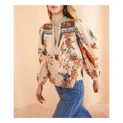ULLA JOHNSON Rana Blouse | Rust 11 ULLA JOHNSON Rana Blouse | Rust -Trend Luxer Sales Store unnamed file 1102