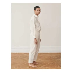 Edgar Organic Cotton Trousers | Ecru -Trend Luxer Sales Store unnamed file 112