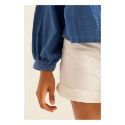 Jill Blouse | Indigo Blue -Trend Luxer Sales Store unnamed file 1123