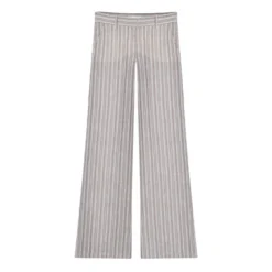 Masscob Comporta Striped Pants | Ecru