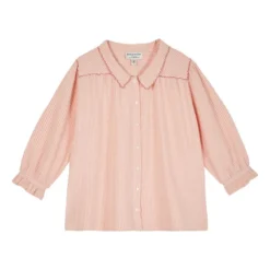 Striped Blouse | Pink
