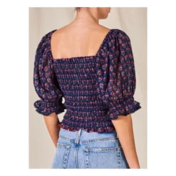 Flori Top | Indigo Blue -Trend Luxer Sales Store unnamed file 1180