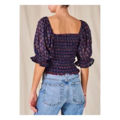 Flori Top | Indigo Blue -Trend Luxer Sales Store unnamed file 1181