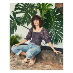 Flori Top | Indigo Blue -Trend Luxer Sales Store unnamed file 1183