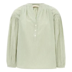Vanessa Bruno Striped Nipoa Blouse | Green Water