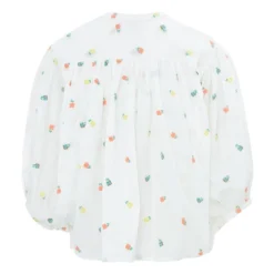 Bellerose Ink Embroidered Blouse - Women's Collection | Ecru -Trend Luxer Sales Store unnamed file 1235