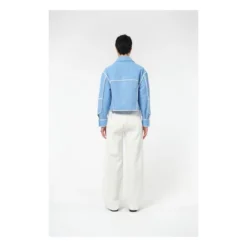 Textured Terry Jacket | Light Blue -Trend Luxer Sales Store unnamed file 1264
