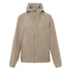 K-Way Le Vrai 3.0 Claude Reflective Raincoat | Taupe Brown