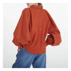 Claire Overshirt | Orange -Trend Luxer Sales Store unnamed file 1291