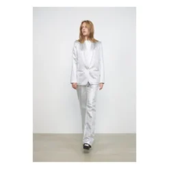 Stella Nova Ivi Metallic Jacket | Silver -Trend Luxer Sales Store unnamed file 1299