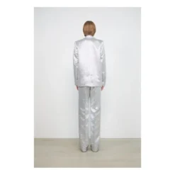 Stella Nova Ivi Metallic Jacket | Silver -Trend Luxer Sales Store unnamed file 1301