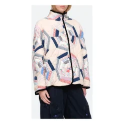 Quin Quilted Patchwork Jacket | Cream -Trend Luxer Sales Store unnamed file 1317