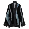 FORTE_FORTE Quilted Jacquard Jacket | Black