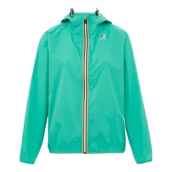 K-Way Le Vrai 3.0 Claude Reflective Raincoat | Blue Green