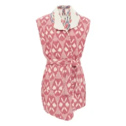 Ikat Reversible Sleeveless Kimono Jacket | Cream 15 Ikat Reversible Sleeveless Kimono Jacket | Cream -Trend Luxer Sales Store unnamed file 1348