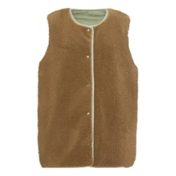 Bellerose Homman Sleeveless Jacket - Women's Collection | Green Clay