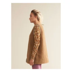 Bellerose Homman Sleeveless Jacket - Women's Collection | Green Clay -Trend Luxer Sales Store unnamed file 1362