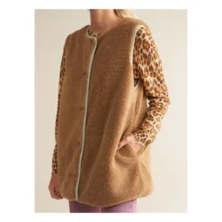 Bellerose Homman Sleeveless Jacket - Women's Collection | Green Clay -Trend Luxer Sales Store unnamed file 1364