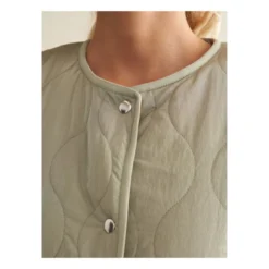 Bellerose Homman Sleeveless Jacket - Women's Collection | Green Clay -Trend Luxer Sales Store unnamed file 1365