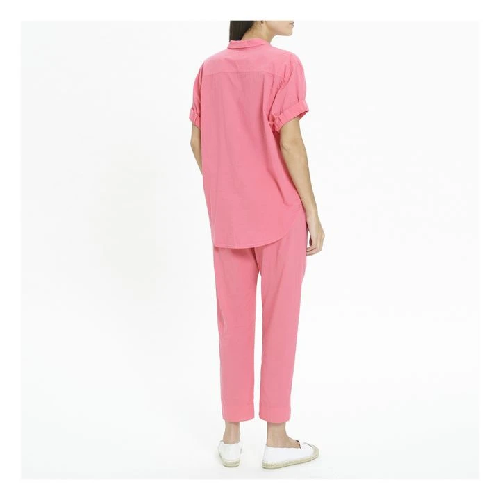 Draper Cotton Poplin Trousers | Fuchsia 3 Draper Cotton Poplin Trousers | Fuchsia - Image 3