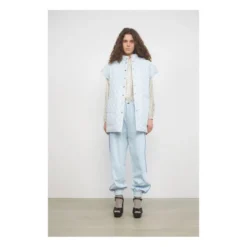 Stella Nova Rosy Quilted Vest | Blue