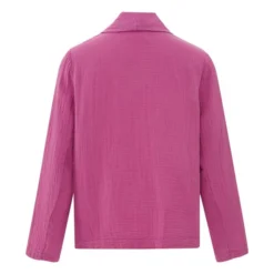 Cullen Cotton Gauze Jacket | Mauve -Trend Luxer Sales Store unnamed file 1523