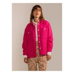 Bonnie Honeycomb Jacket | Fuchsia -Trend Luxer Sales Store unnamed file 1533